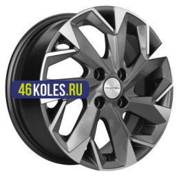 Khomen Wheels 5,5x14/4x98 ET35 D58,5 KHW1402 Gray-FP