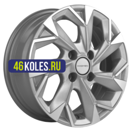 Khomen Wheels 5,5x14/4x100 ET43 D60,1 KHW1402 (Toyota Corolla) F-Silver-FP
