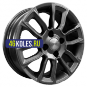 Khomen Wheels 5,5x14/4x100 ET45 D56,1 KHW1406 (Honda Civic) Gray