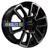 Khomen Wheels 5,5x14/4x100 ET43 D67,1 KHW1406 (Solaris/Logan/Rio) Black-FP
