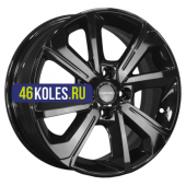 Khomen Wheels 6x15/4x100 ET50 D60,1 KHW1501 (Vesta) Black
