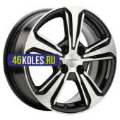 Khomen Wheels 6x15/4x100 ET45 D56,6 KHW1502 (Nexia) Black-FP