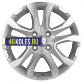 Khomen Wheels 6x15/4x100 ET46 D54,1 KHW1503 (Rio/Solaris) F-Silver-FP