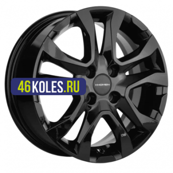 Khomen Wheels 6x15/4x100 ET50 D60,1 KHW1503 (Vesta) Black