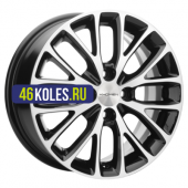 Khomen Wheels 6x15/4x100 ET45 D56,6 KHW1506 (Nexia) Black-FP