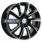 Khomen Wheels 6x15/5x100 ET38 D57,1 KHW1507 (Rapid/Fabia) Black-FP