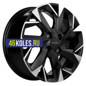 Khomen Wheels 6x15/4x98 ET35 D58,6 KHW1508 (Lada Granta) Black-FP