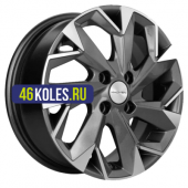 Khomen Wheels 6x15/4x98 ET35 D58,6 KHW1508 (Lada Granta) Gray-FP