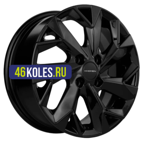 Khomen Wheels 6x15/4x100 ET50 D60,1 KHW1508 (Vesta) Black