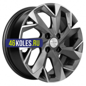 Khomen Wheels 6x15/4x100 ET50 D60,1 KHW1508 (Vesta) Gray-FP