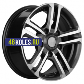 Khomen Wheels 6,5x16/5x139,7 ET35 D98,5 KHW1602 (Niva 4x4 Bronto) Gray-FP