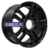 Khomen Wheels 6,5x16/5x139,7 ET40 D98,5 KHW1602 (Niva 4x4) Black (под ORG)
