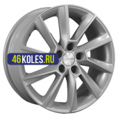 Khomen Wheels 6x16/5x100 ET38 D57,1 KHW1604 (Kamiq/Rapid/Scala) F-Silver