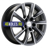 Khomen Wheels 6x16/5x100 ET38 D57,1 KHW1604 (Kamiq/Rapid/Scala) Gray-FP