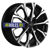 Khomen Wheels 6,5x16/5x112 ET46 D57,1 KHW1605 (Octavia A5/Golf/Jetta) Black-FP
