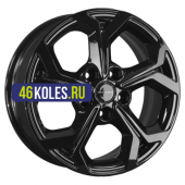 Khomen Wheels 6,5x16/5x114,3 ET43 D67,1 KHW1606 (Huyndai/Kia) Black