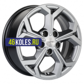 Khomen Wheels 6,5x16/5x114,3 ET46 D67,1 KHW1606 (Mitsubishi) G-Silver