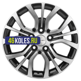 Khomen Wheels 6,5x16/5x108 ET45 D60,1 KHW1608 (Chery Tiggo 3/Tiggo 3 Pro) Black-FP