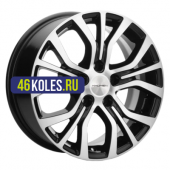 Khomen Wheels 6,5x16/5x110 ET40 D67,1 KHW1608 (Evolute I-Van) Black-FP