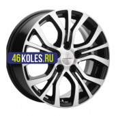Khomen Wheels 6,5x16/5x120 ET51 D65,1 KHW1608 (Multivan) Black-FP