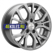Khomen Wheels 6,5x16/5x110 ET43 D65,1 KHW1608 (Opel Zafira) Gray