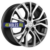 Khomen Wheels 6,5x16/5x110 ET43 D65,1 KHW1608 (Opel Zafira) Gray-FP