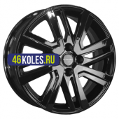 Khomen Wheels 6x16/4x100 ET46 D54,1 KHW1609 (Rio II/Solaris II) Black