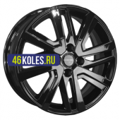 Khomen Wheels 6x16/4x100 ET41 D60,1 KHW1609 (XRay) Black