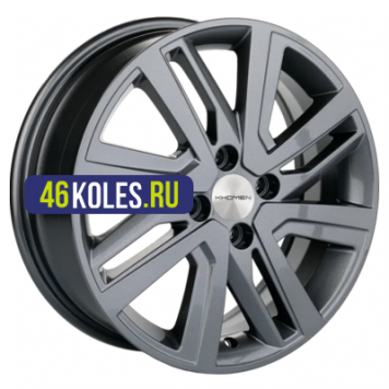 Khomen Wheels 6x16/4x100 ET41 D60,1 KHW1609 (XRay) Gray