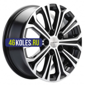 Khomen Wheels 6,5x16/5x114,3 ET43 D67,1 KHW1610 (Huyndai/Kia) Black-FP