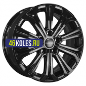 Khomen Wheels 6,5x16/5x112 ET50 D57,1 KHW1610 (Octavia) Black
