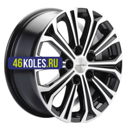 Khomen Wheels 6,5x16/5x112 ET46 D57,1 KHW1610 (Octavia) Black-FP