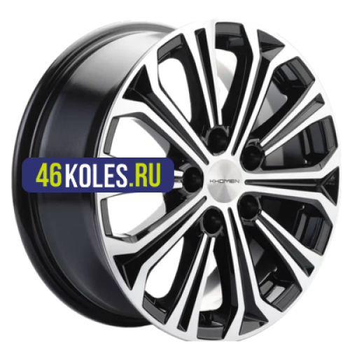 Khomen Wheels 6,5x16/5x112 ET46 D57,1 KHW1610 (Octavia) Black-FP