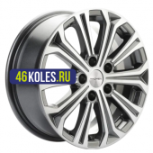 Khomen Wheels 6,5x16/5x112 ET50 D57,1 KHW1610 (Octavia) Gray-FP