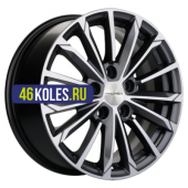 Khomen Wheels 6,5x16/5x114,3 ET50 D67,1 KHW1611 (Huyndai/Kia) Gray-FP