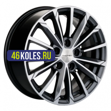Khomen Wheels 6,5x16/5x114,3 ET45 D67,1 KHW1611 (Huyndai/Mazda) Gray-FP