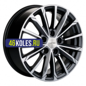Khomen Wheels 6,5x16/5x112 ET41 D57,1 KHW1611 (Passat) Gray-FP