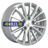 Khomen Wheels 6,5x16/5x114,3 ET40 D66,1 KHW1611 (Qashqai) F-Silver-FP