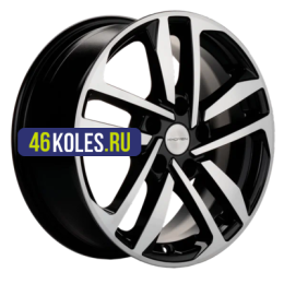 Khomen Wheels 6,5x16/5x108 ET45 D60,1 KHW1612 (Chery Tiggo 3/Tiggo 3 Pro) Black-FP