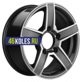 Khomen Wheels 6,5x16/5x139,7 ET40 D98,5 KHW1614 (Niva 4x4) Gray-FP