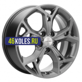Khomen Wheels 7x17/5x114,3 ET45 D60,1 KHW1702 (Changan/Geely/Lexus/Toyota) Gray