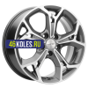 Khomen Wheels 7x17/5x110 ET46 D63,3 KHW1702 (Changan CS35/CS35 Pro) Gray-FP
