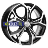 Khomen Wheels 7x17/5x110 ET45 D67,1 KHW1702 (DFM580) Black-FP