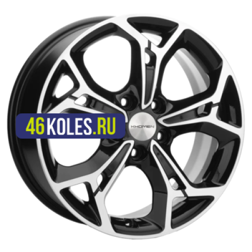 Khomen Wheels 7x17/5x110 ET40 D67,1 KHW1702 (Evolute i-Joy) Black-FP