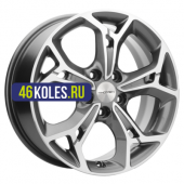 Khomen Wheels 7x17/5x114,3 ET48 D67,1 KHW1702 (Kia K5) Gray-FP