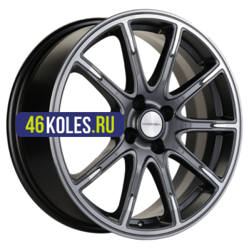 Khomen Wheels 6,5x17/4x100 ET43 D60,1 KHW1707 (Lada Vesta Cross) Gray-FP