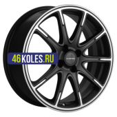 Khomen Wheels 6,5x17/4x100 ET41 D60,1 KHW1707 (XRay) Black-FP matt