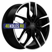 Khomen Wheels 6,5x17/5x108 ET33 D60,1 KHW1708 (Chery Tiggo 7pro) Black-FP