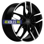 Khomen Wheels 6,5x17/5x108 ET43 D65,1 KHW1708 (Dongfeng AX7/Evolute i-PRO) Black-FP