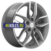 Khomen Wheels 6,5x17/5x114,3 ET40 D64,1 KHW1708 (Haval F7/F7x) F-Silver-FP